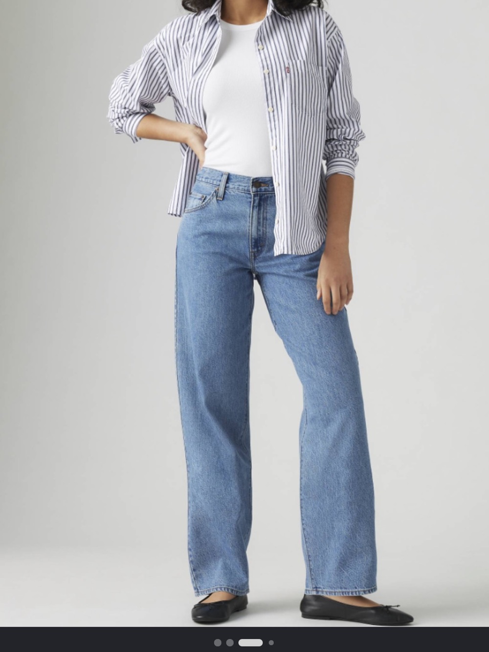 Levis baggy dad